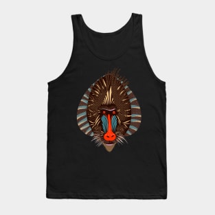 Mandrill baboon Tank Top